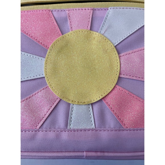 Mackenzie Glitter Sunburst Cold Pack Lunch Box Pottery Barn Kids Small Defect - Picture 2 of 5